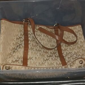 Michael kors  Tan Large Tote bag